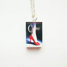 Load image into Gallery viewer, Cinder Miniature Book Set Necklace