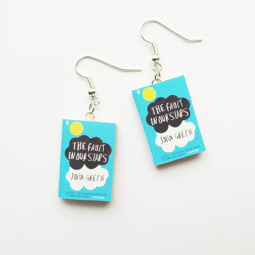 The Fault In Our Stars Earrings Fish Hooks - fromnewleaf