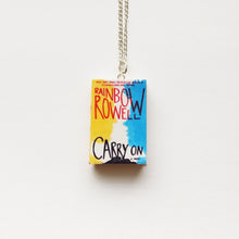 Load image into Gallery viewer, Carry On Miniature Book Necklace 