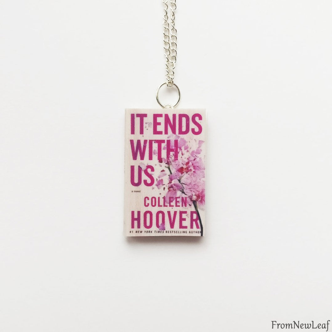 It Ends With Us Miniature Book Necklace- fromnewleaf