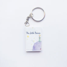 Load image into Gallery viewer, The Little Prince Miniature Book keyring keychain