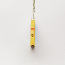 Load image into Gallery viewer, Carry On Spine Miniature Book Necklace 