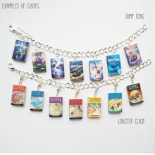 Load image into Gallery viewer, Harry Potter 15th Anniversary UK edition miniature book charm bracelet