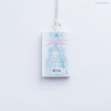 Load image into Gallery viewer, Throne of Glass UK Edition back cover Miniature Book necklace