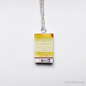 A Thousand Splendid Suns back cover Miniature book necklace 