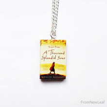 Load image into Gallery viewer, A Thousand Splendid Suns Miniature book necklace 