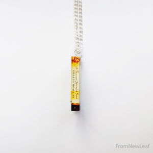 A Thousand Splendid Suns spine Miniature book necklace 