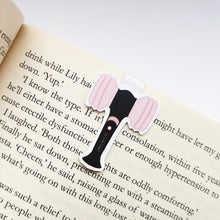Load image into Gallery viewer, BLACKPINK BLINK Light Stick Magnetic Bookmark on book page