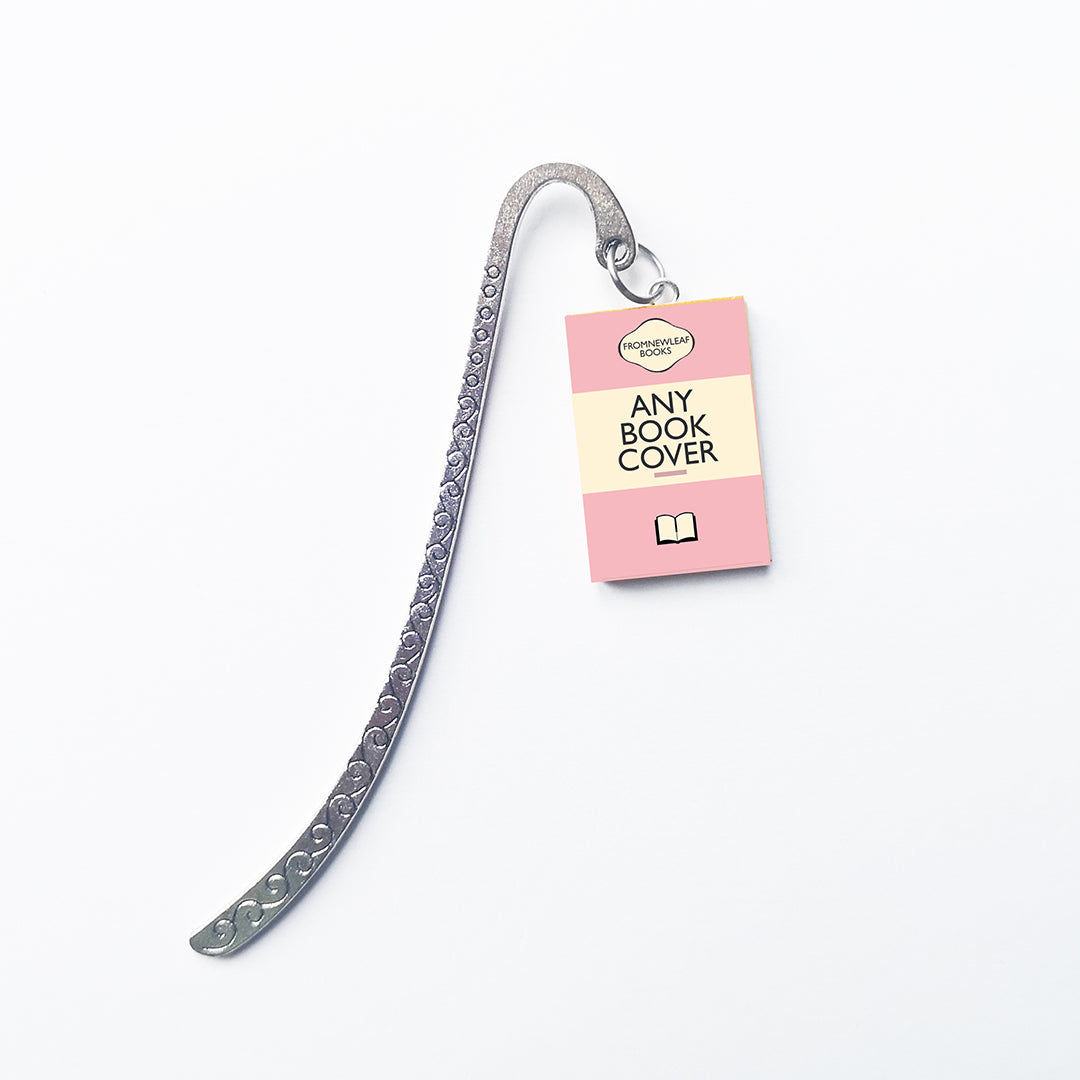 Load image into Gallery viewer, Custom Miniature Book Metal Bookmark