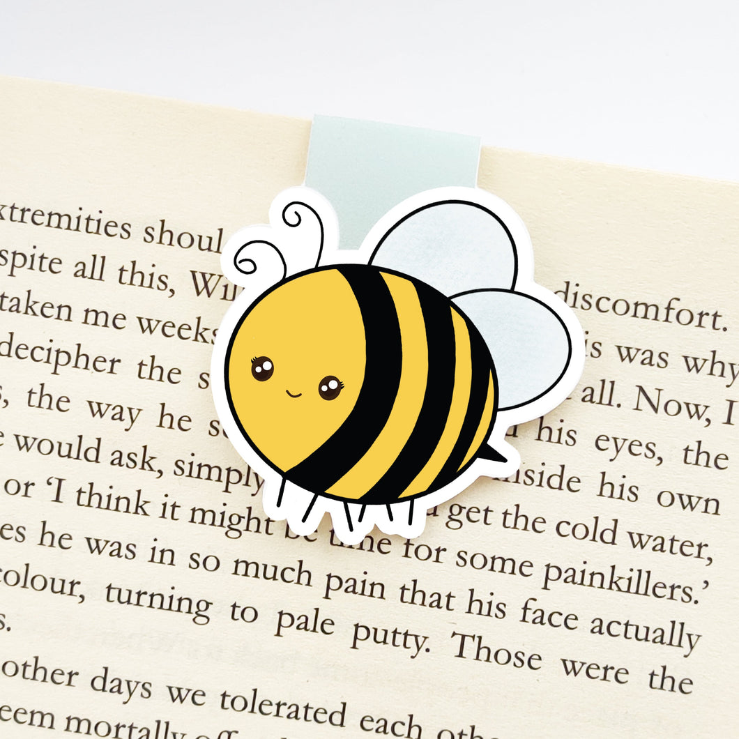 Cute Bumble Bee Magnetic Bookmark