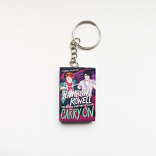 Load image into Gallery viewer, Carry On Simon Snow Miniature Book Keychain