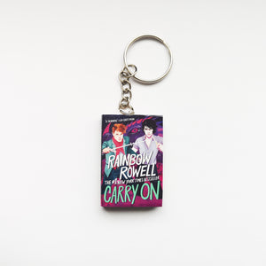 Carry On Simon Snow Miniature Book Keychain