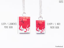 Load image into Gallery viewer, Pride and Prejudice First Edition Miniature Book Necklace Keychain