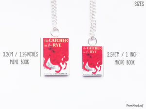 Pride and Prejudice First Edition Miniature Book Necklace Keychain