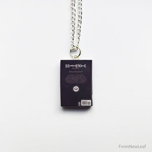 Death Note back cover Manga Miniature Book Necklace