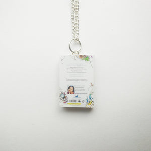 Everything Everything Miniature Book Necklace Keychain