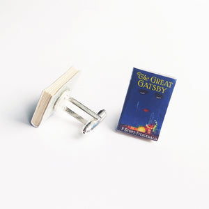 The Great Gatsby Miniature Book Cufflinks