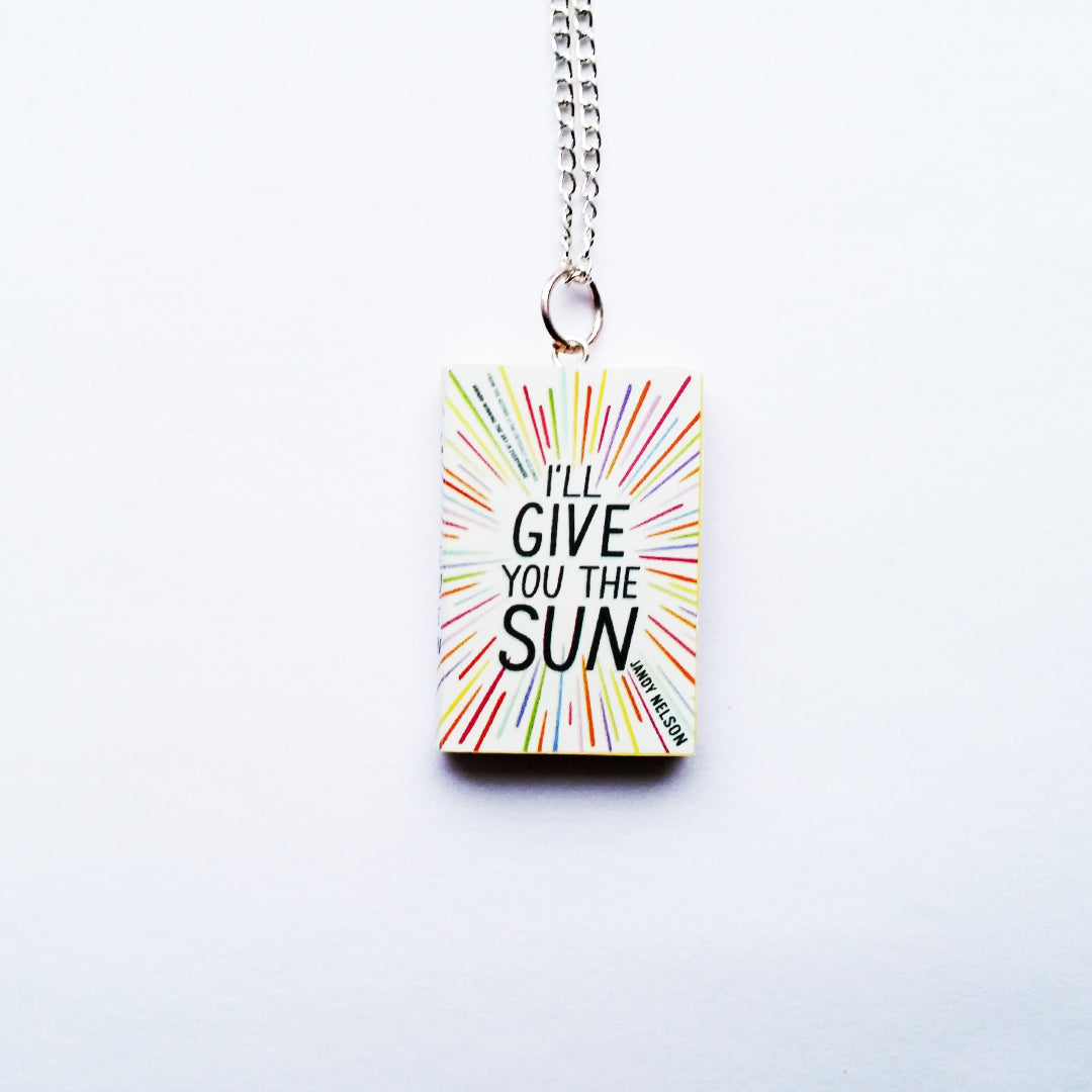 Load image into Gallery viewer, I'll Give You The Sun Miniature Book Necklace- fromnewleaf