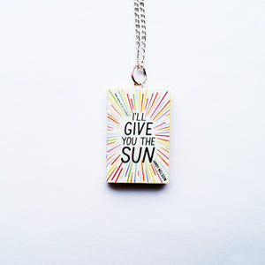 I'll Give You The Sun Miniature Book Necklace- fromnewleaf