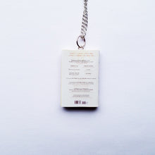 Load image into Gallery viewer, I&#39;ll Give You The Sun back cover Miniature Book Necklace 
