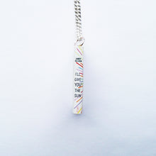 Load image into Gallery viewer, I&#39;ll Give You The Sun spine Miniature Book Necklace 