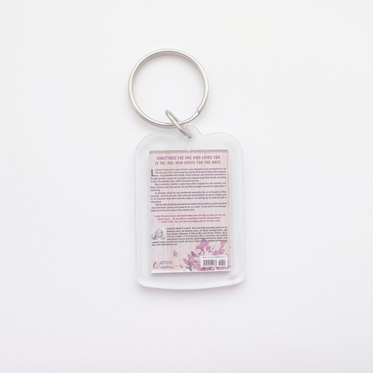 Book Cover Acrylic Keychain Custom – FromNewLeaf