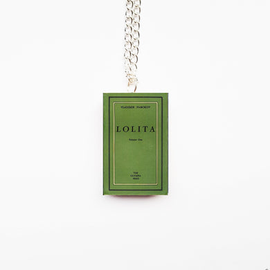Lolita miniature book necklace first edition fromnewleaf 