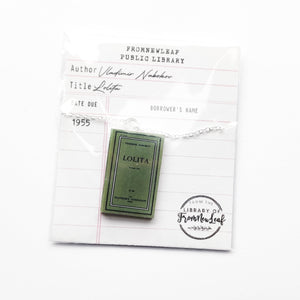 Lolita miniature book necklace first edition fromnewleaf 