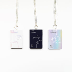 BTS Love Yourself Her Tear Answer Miniature Album Necklace