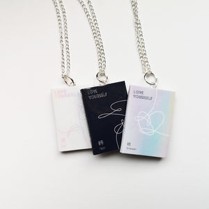 BTS The Most Beautiful Moment In Life Miniature Album Necklace Keychai –  FromNewLeaf