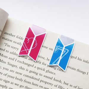 BTS Logo Map of the Soul 7 Persona Magnetic Bookmark