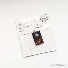 Load image into Gallery viewer, The Book Thief miniature book packaged in library