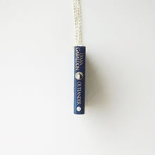 Load image into Gallery viewer, Outlander spine miniature book necklace