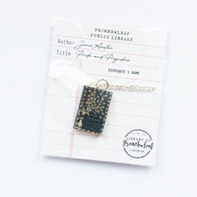 Load image into Gallery viewer, Pride and prejudice jane austen fromnewleaf miniature book necklace keyring First Edition