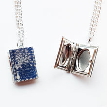 Load image into Gallery viewer, Fromnewleaf miniature book locket pendant pride and prejudice
