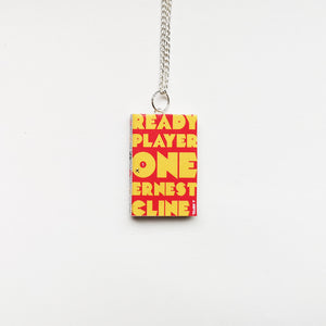 Ready Player One Miniature Book Necklace