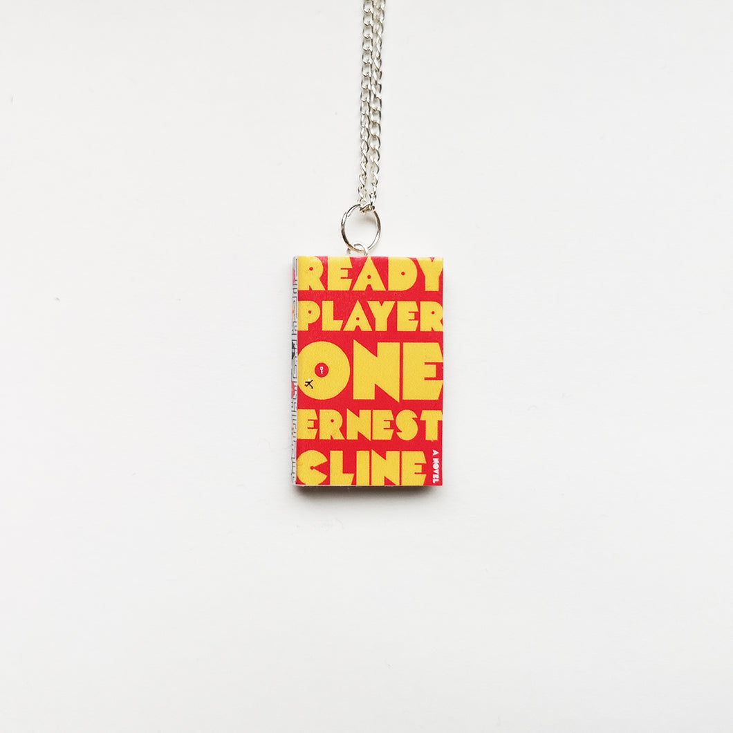 Ready Player One Miniature Book Necklace