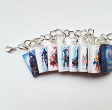 Load image into Gallery viewer, Throne of Glass Earrings Fish Hooks Miniature Book