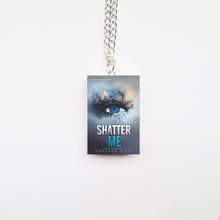 Load image into Gallery viewer, Shatter Me, Unravel Me, Ignite Me, Restore Me Miniature Book Set Necklace 