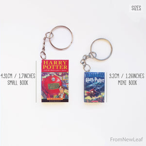 Custom Miniature Book Keychain