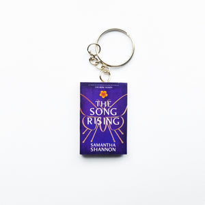 The song rising miniature book keyring keychain 