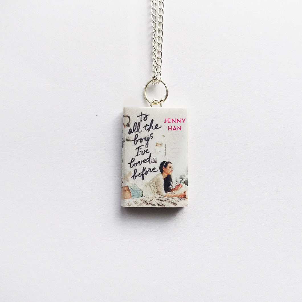 To All The Boys I've Loved Before Set Miniature Book Necklace- fromnewleaf