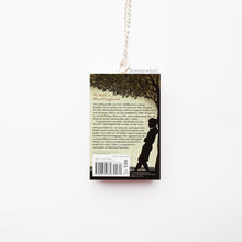 Load image into Gallery viewer, To Kill A Mockingbird Reprint Edition back cover Miniature Book Necklace