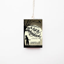 Load image into Gallery viewer, To Kill A Mockingbird Reprint Edition Miniature Book Necklace