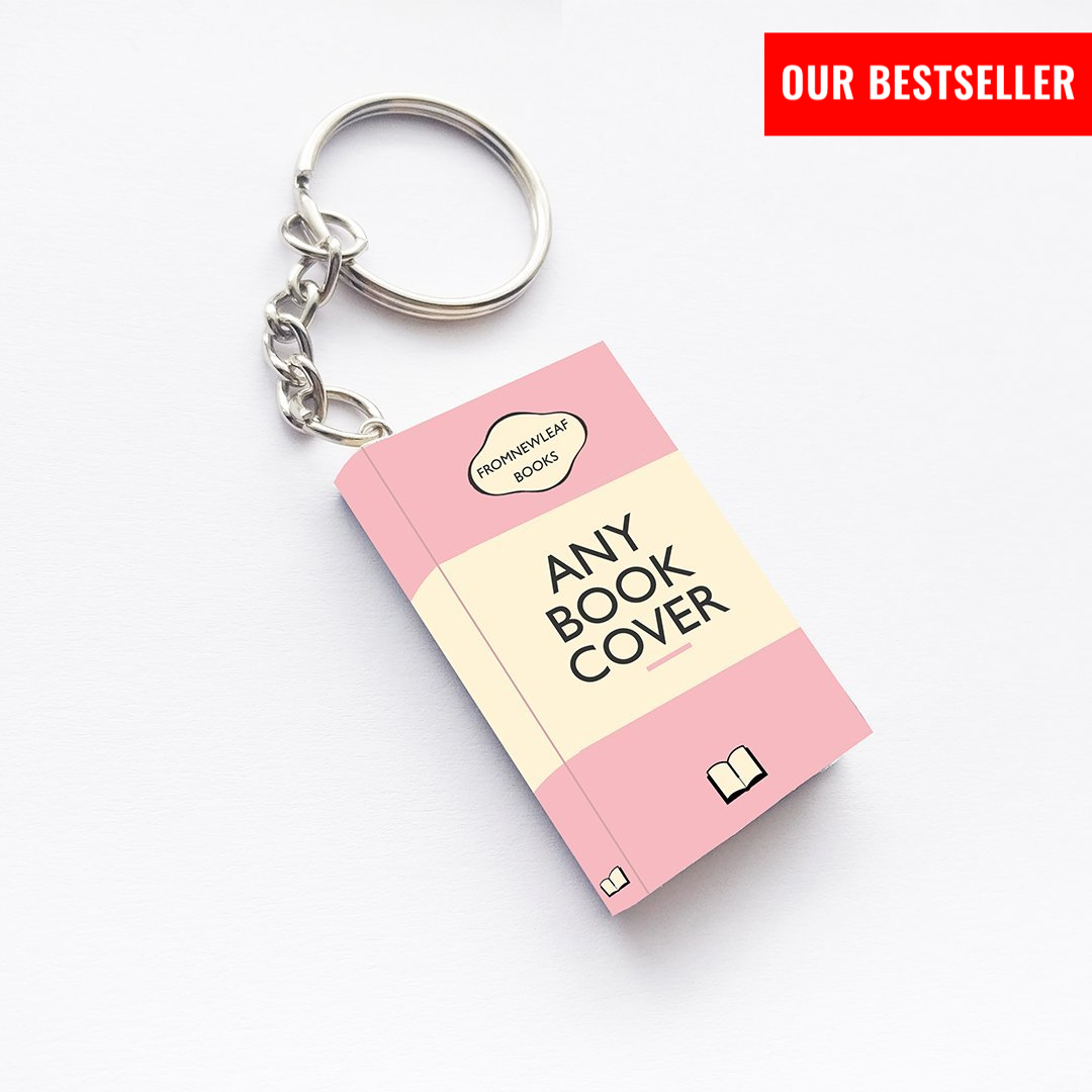 Custom Miniature Book Keychain – FromNewLeaf